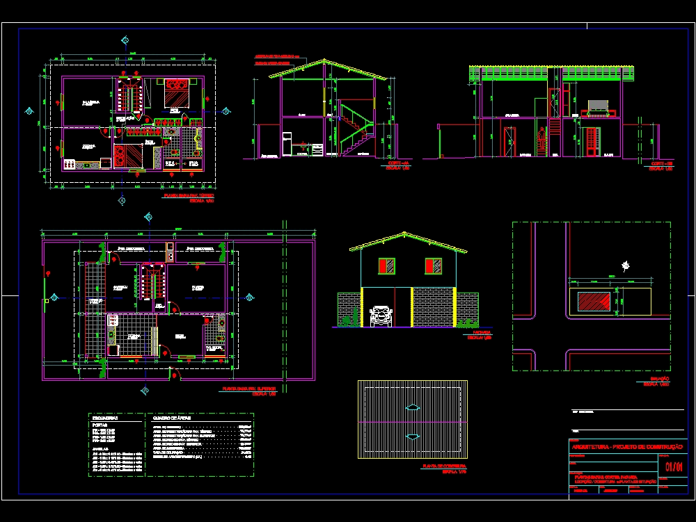 Como Construir Uma Casa No Autocad Image To U 6480