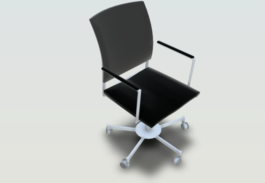 Chaise de bureau 3D
