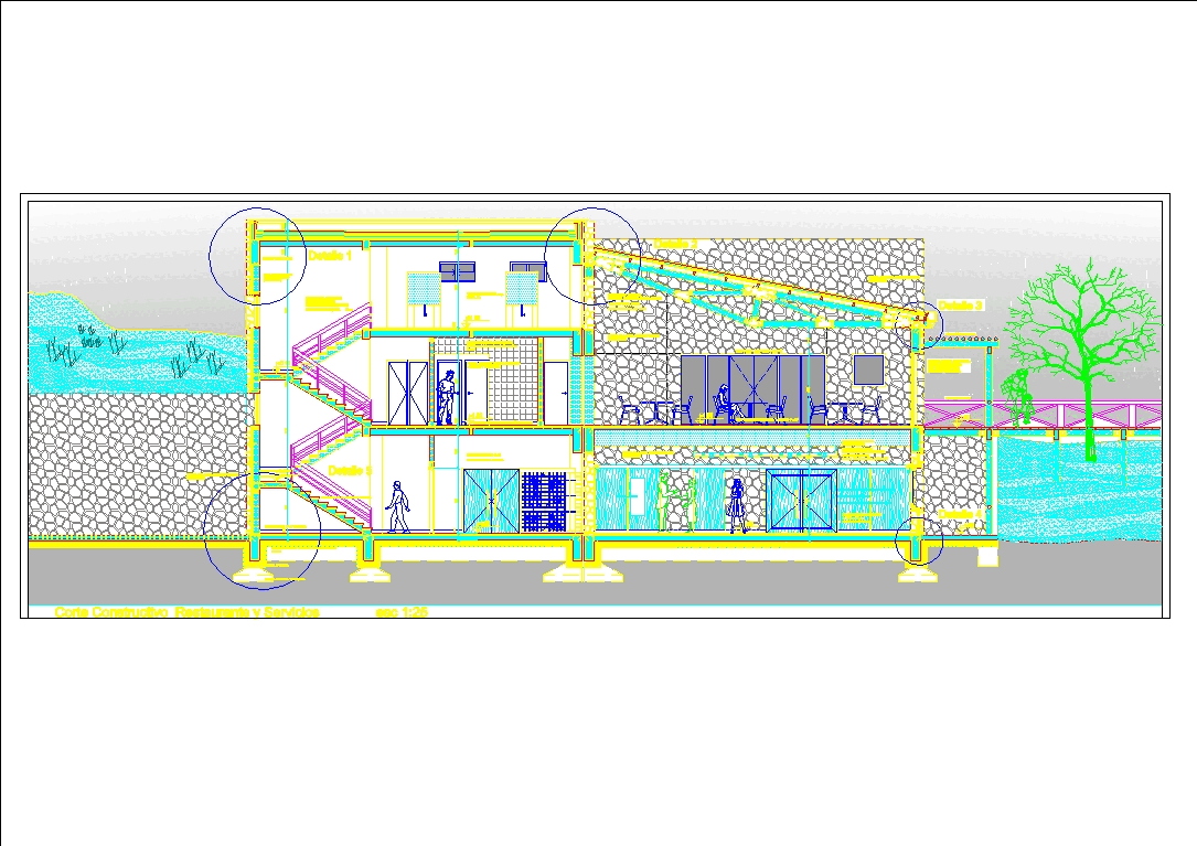 Restaurant Construction Detail