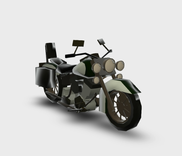 3d  Motorbike