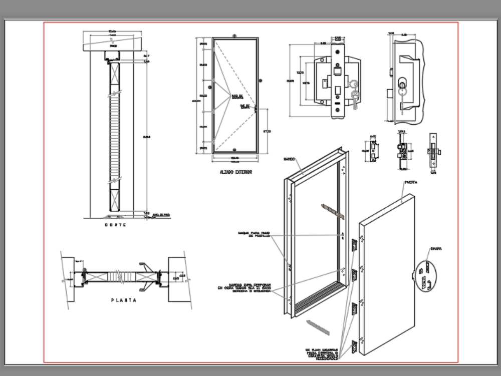 20+ CAD Drawings of Doors Worth Knocking On | Design Ideas for the Built  World