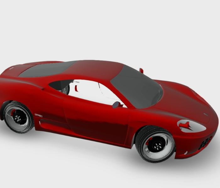 Ferrari Modena - Voiture 3D