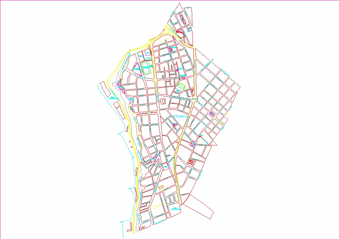 Plano de barranco - peru en AutoCAD | Descargar CAD gratis (106.8 KB ...