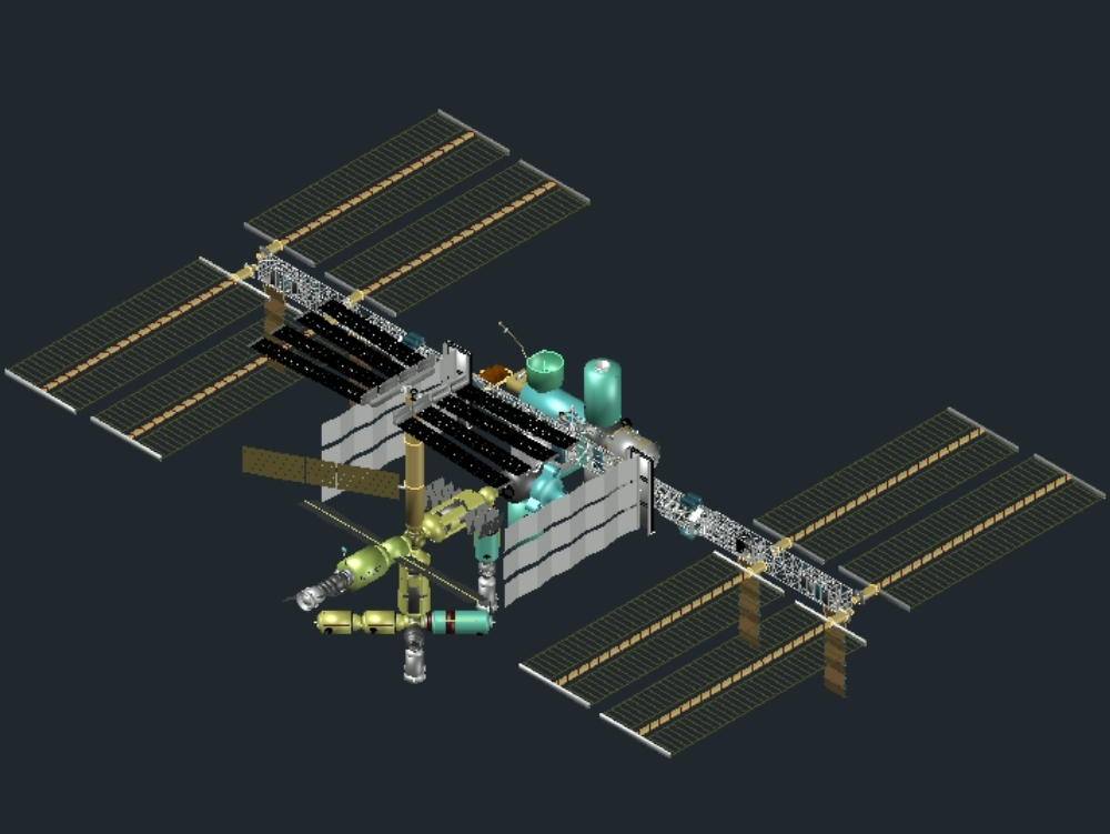 3d Space Station