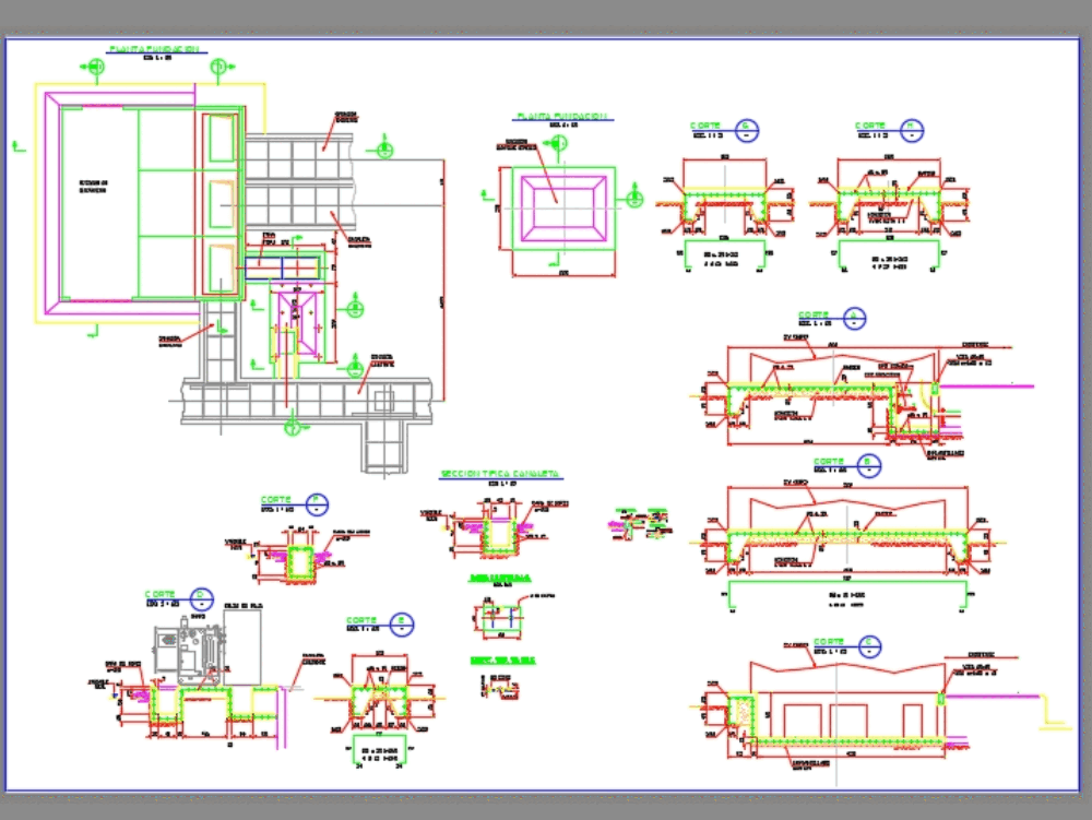 Bergbau-umspannwerk In AutoCAD | CAD Download (527.94 KB) | Bibliocad