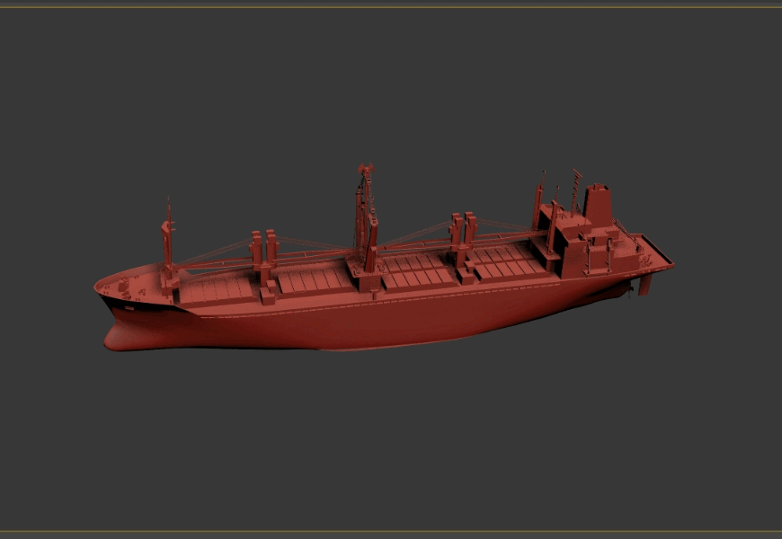 Baleeiro - Barco 3d