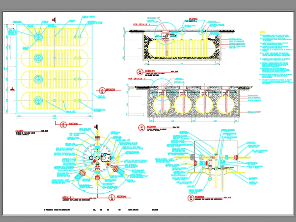 Instalación tanques fibra de vidrio para gasolina (299.13 KB) | Bibliocad