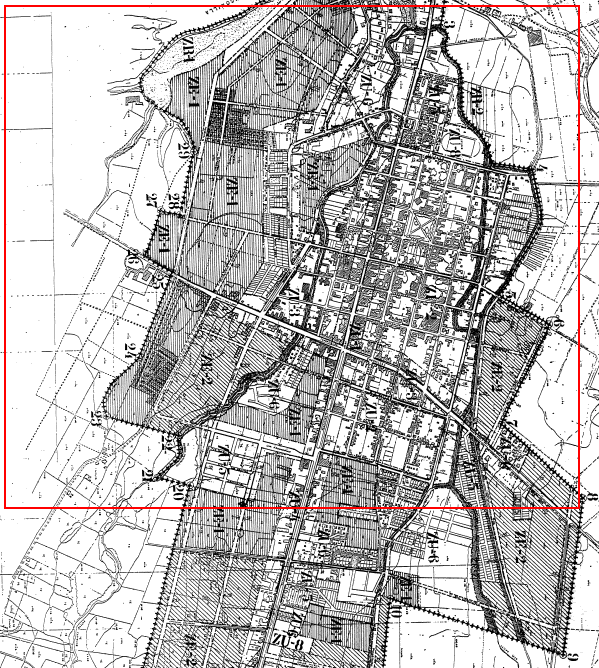 Regulierungskarte der Gemeinde San Javier - 7. Region