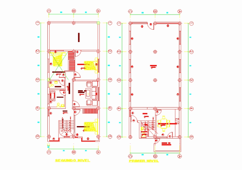 Projeto Completo De Uma Casa Em Autocad Cad 1 19 Mb Bibliocad