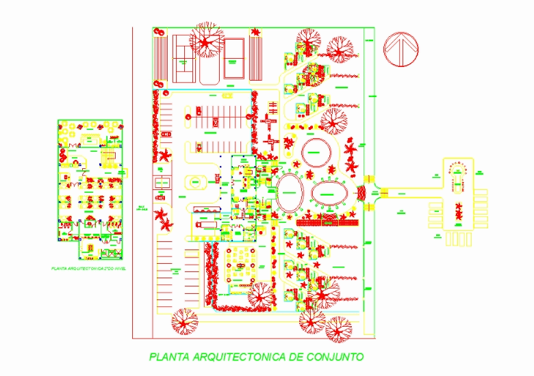 Yatch club in AutoCAD | Download CAD free (1.29 MB 