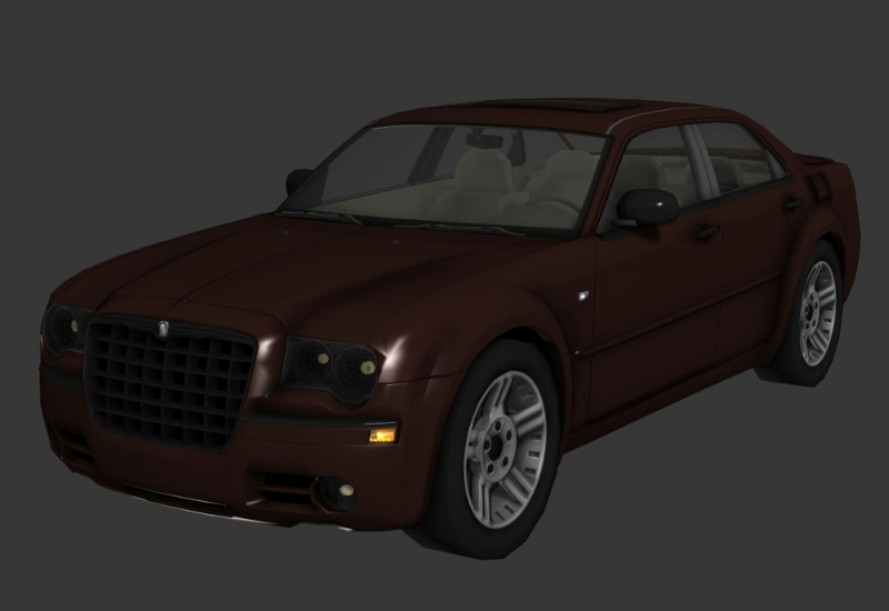 Chrysler 300c 3D - voiture