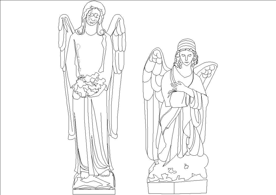 Angel Sculptures