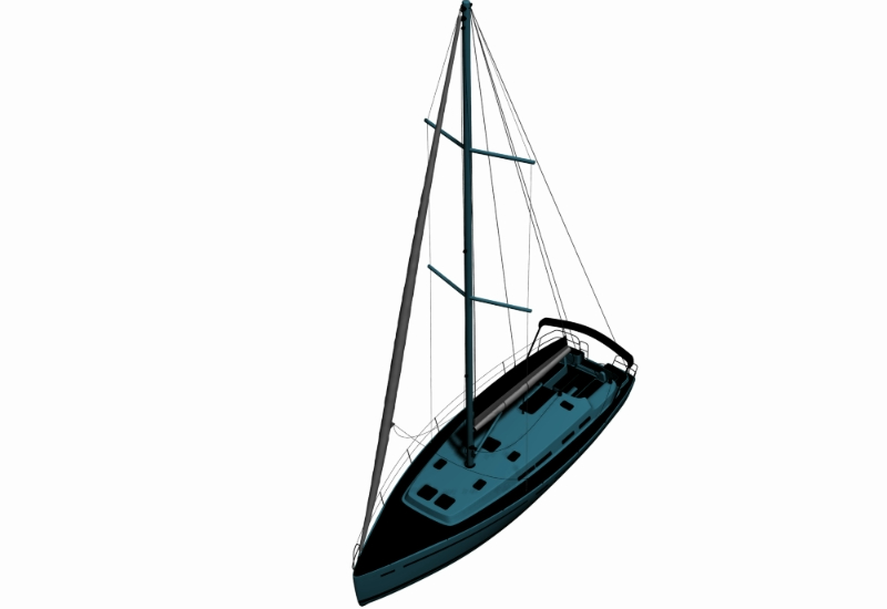 3D Segelboot