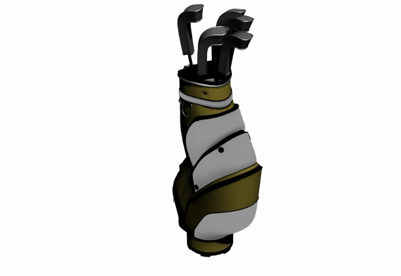 3D Golf Set