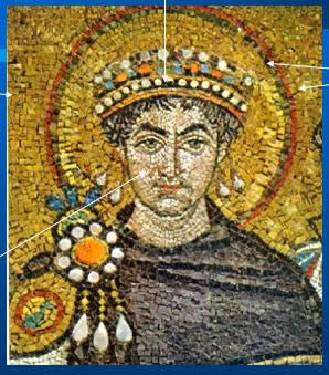 Pintura em mosaico e bizantina