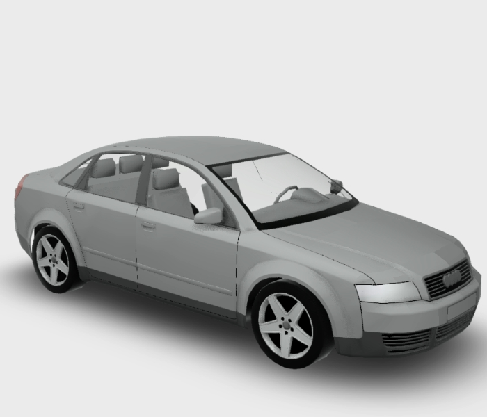Cars - 3d - Audi A4