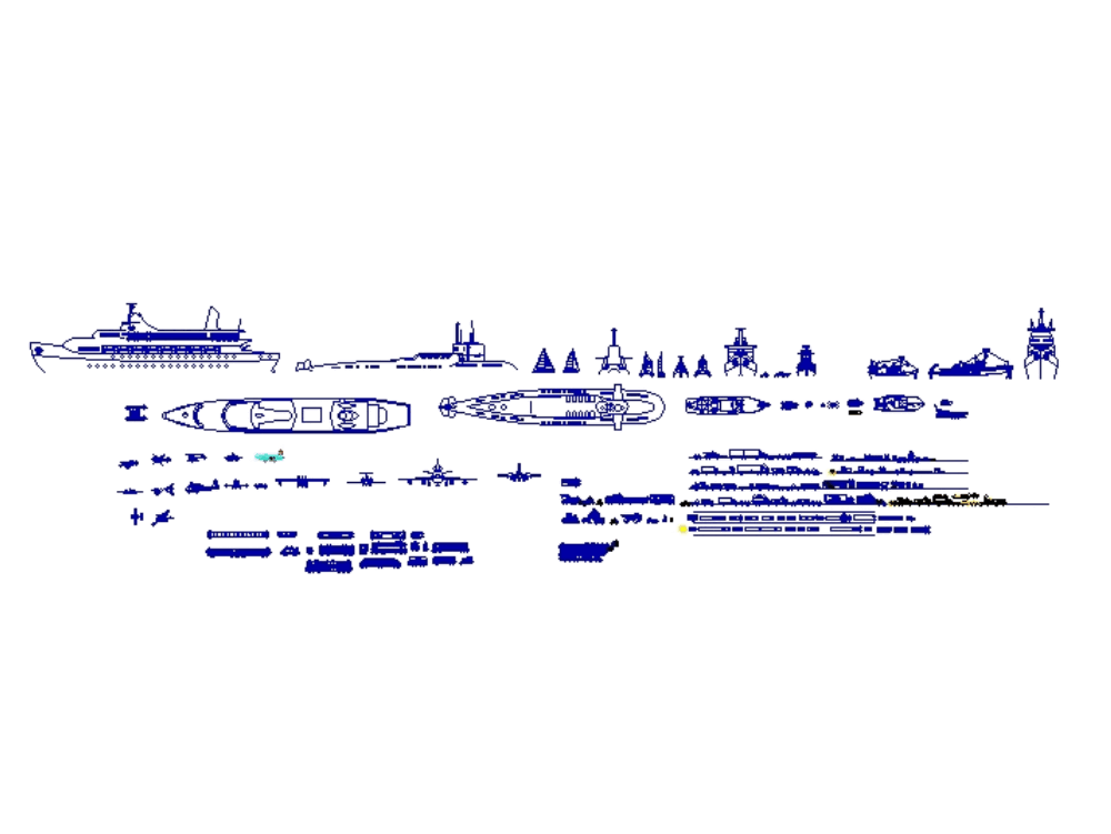 Autos 2d en AutoCAD | Descargar CAD gratis (2.1 MB) | Bibliocad