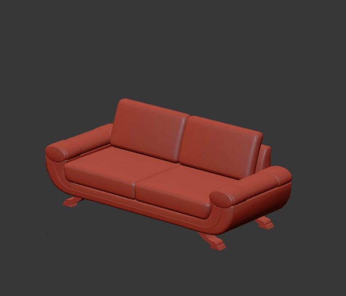 sofá para 3dmax