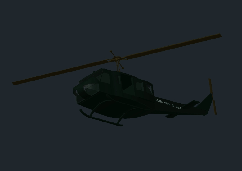 helicóptero uh-1h