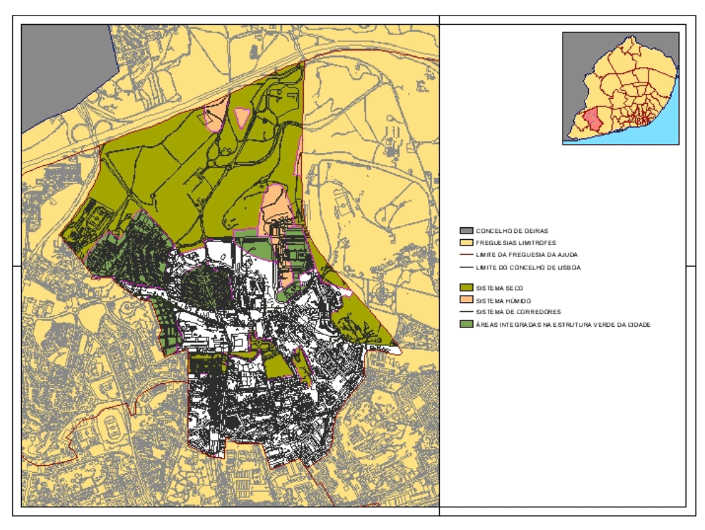 Freguesia De Ajuda Plane - Lisboa - Portugal