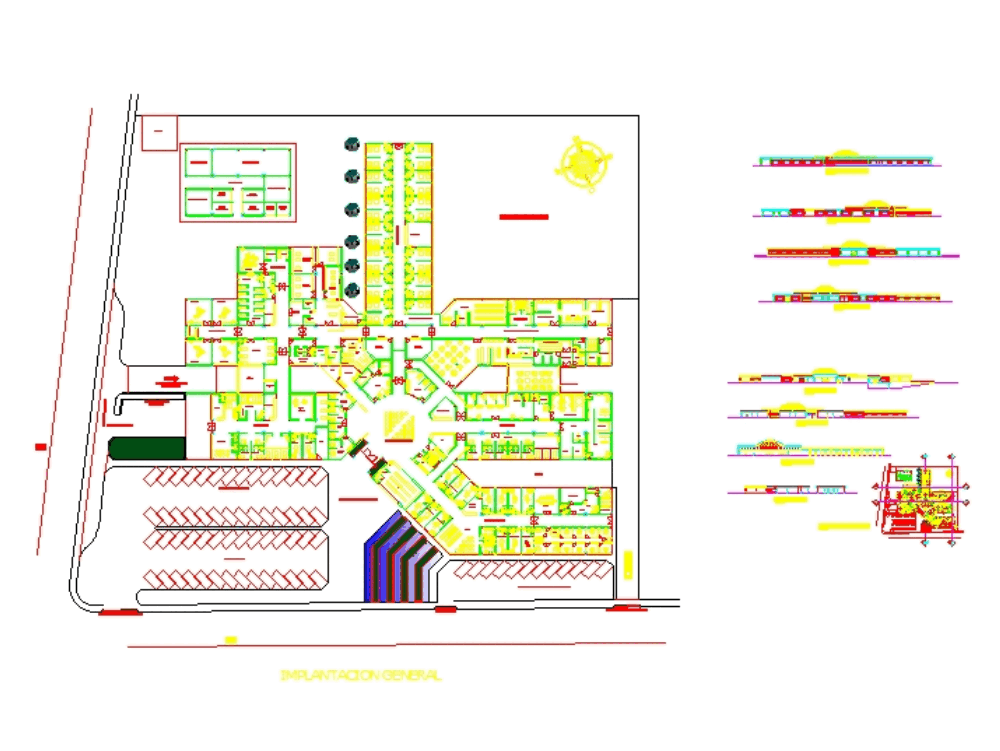 Dwg проект поликлиники