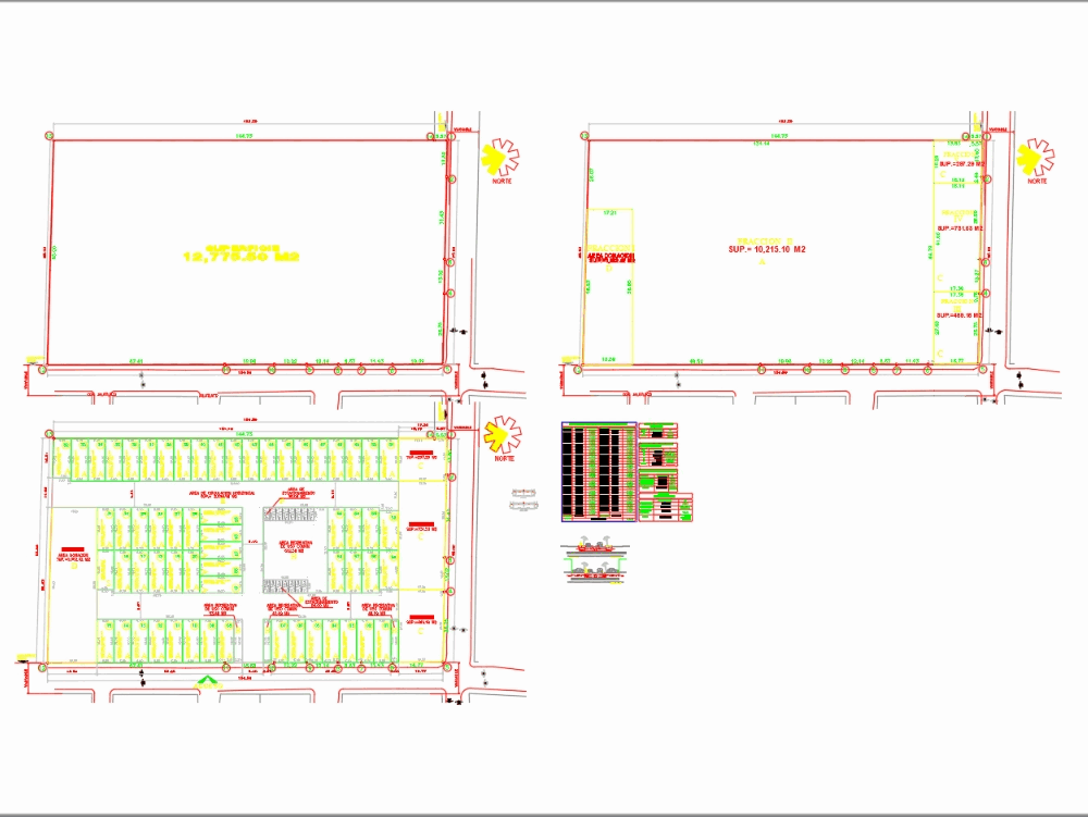 Plot plan - mexico in AutoCAD | Download CAD free (180.08 KB) | Bibliocad