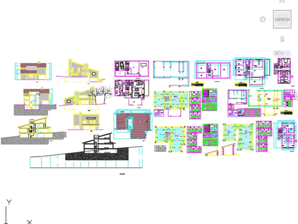 Split-level house