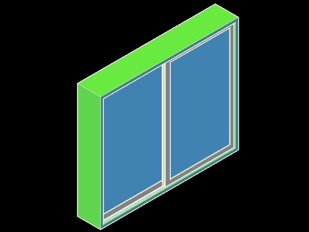 3D-Fenster.