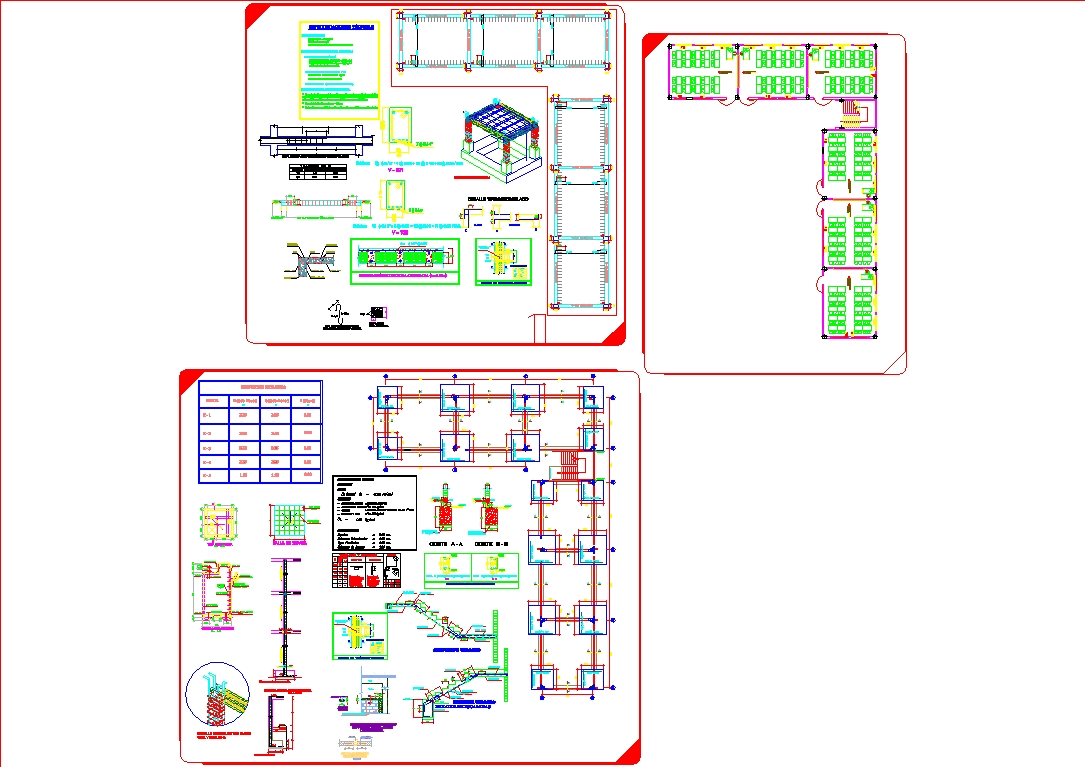 Konstruktionsdetails - stahlbeton in AutoCAD | CAD (990.43 KB) | Bibliocad