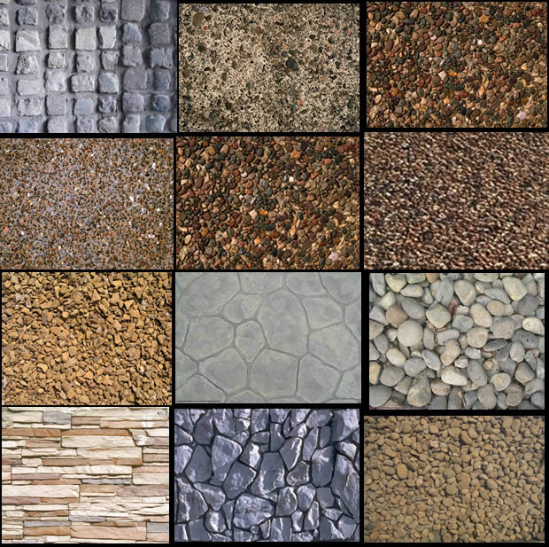 Texturas de pedras