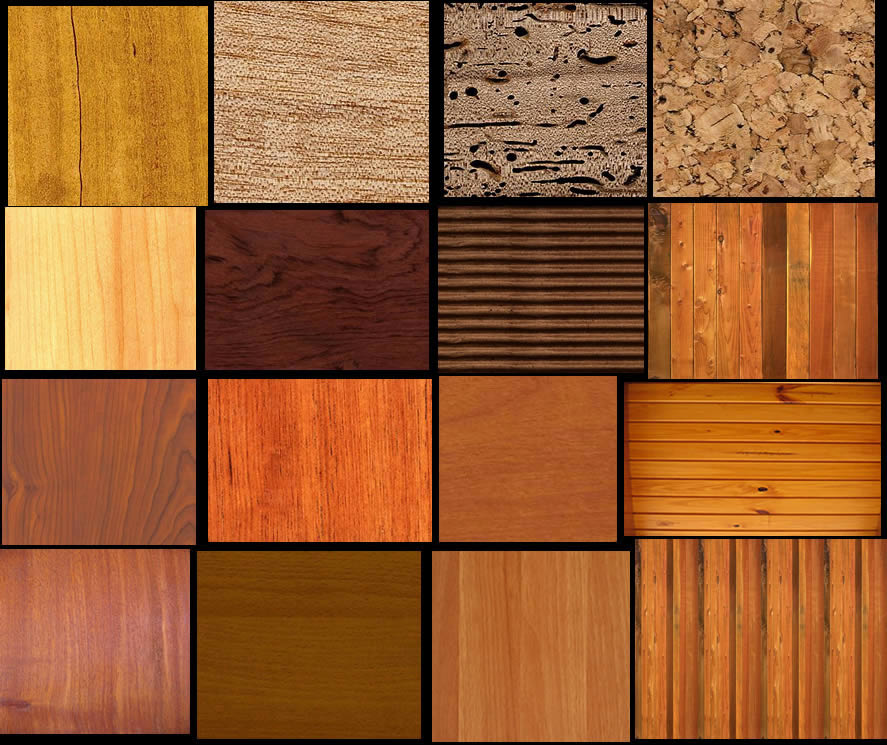 Texturas de madeira
