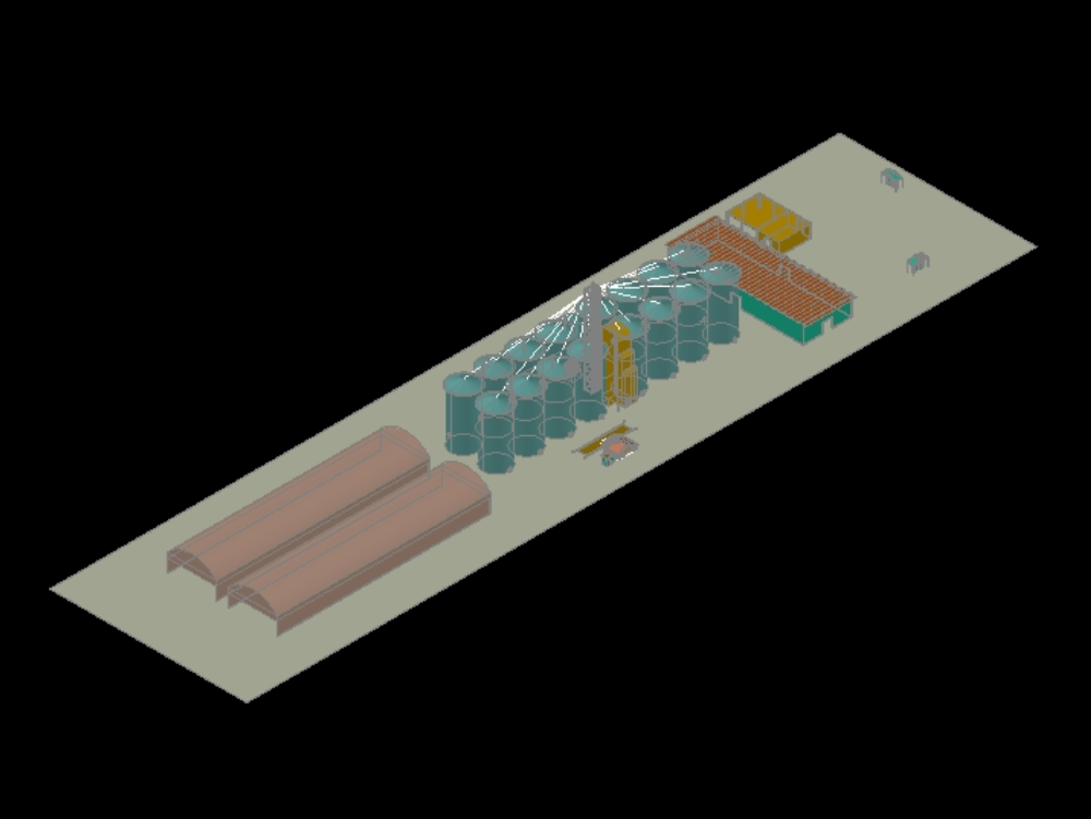 Collection plant in 3d