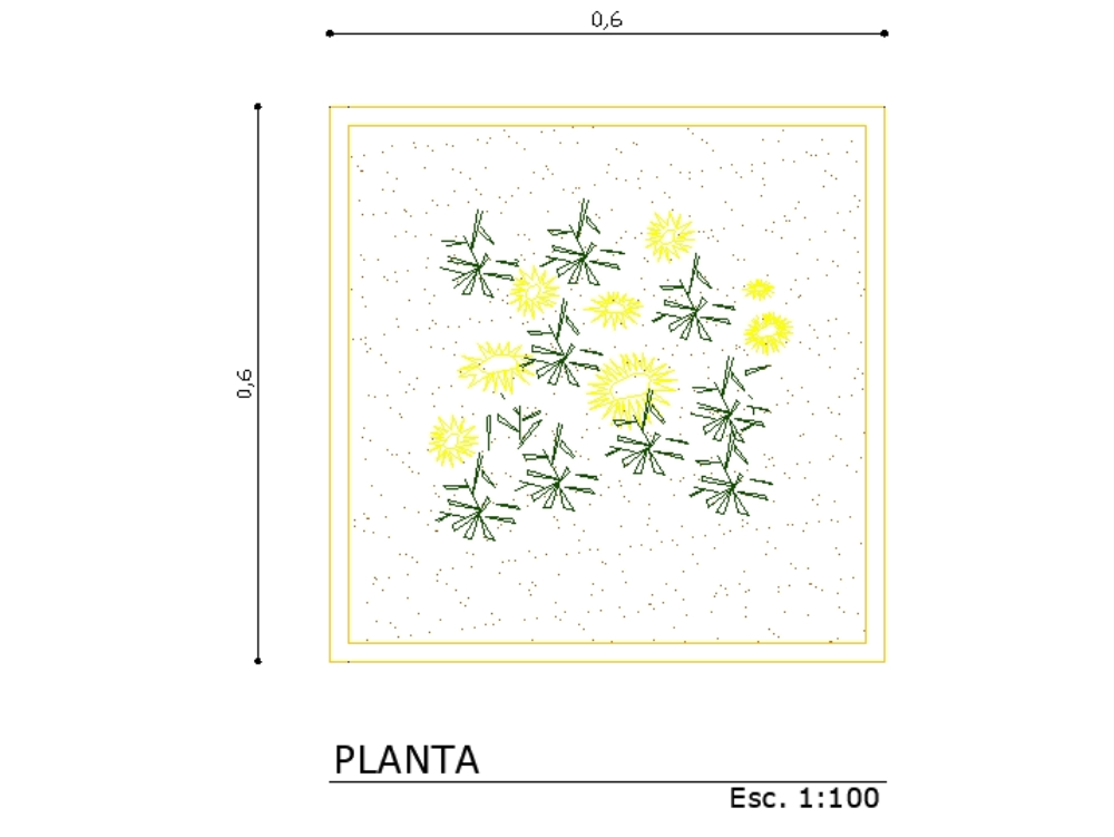 Planter detail
