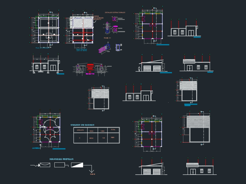 Winery - project in AutoCAD | CAD download (642.01 KB) | Bibliocad