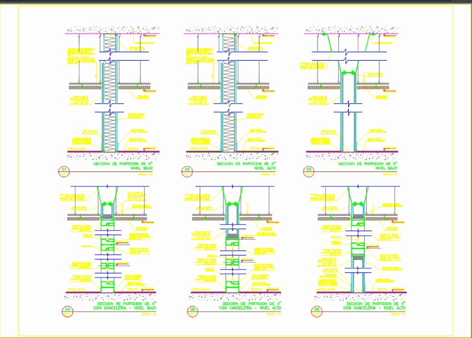 Dry wall - details in AutoCAD | CAD download (74.12 KB ... electrical plan example pictures 