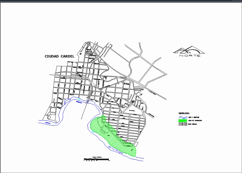 Überschwemmungszonenplan - Cardel