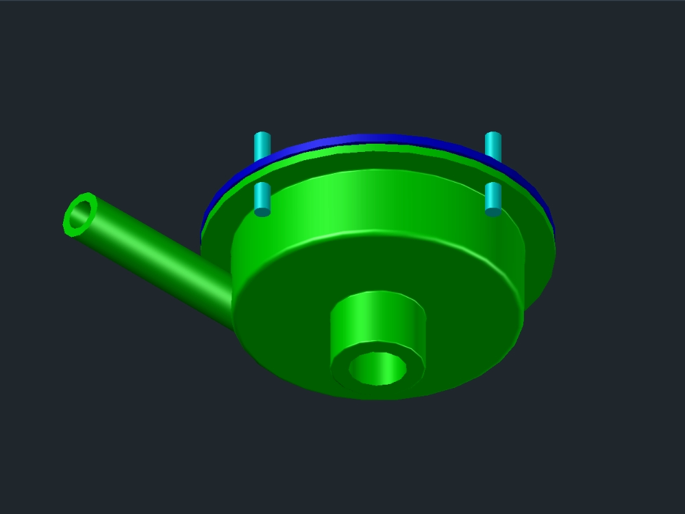 Bomba centrifuga 3D