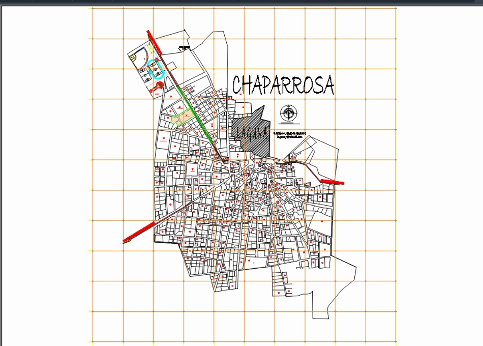 Karte von Caparrosa, Mexiko