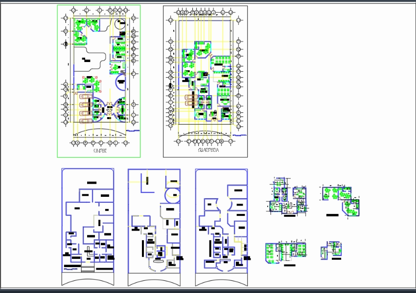 Sala de recreação em AutoCAD, Baixar CAD (1.11 MB)