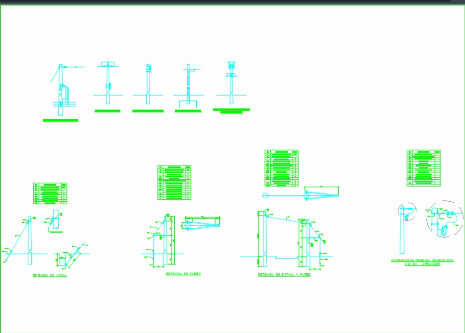 Electrical details in AutoCAD | Download CAD free (81.92 KB) | Bibliocad