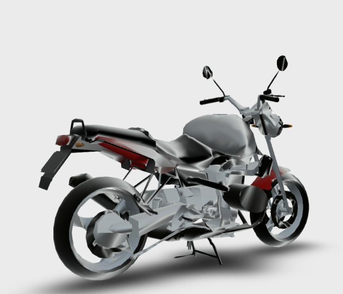 3d BMW  Motorbike