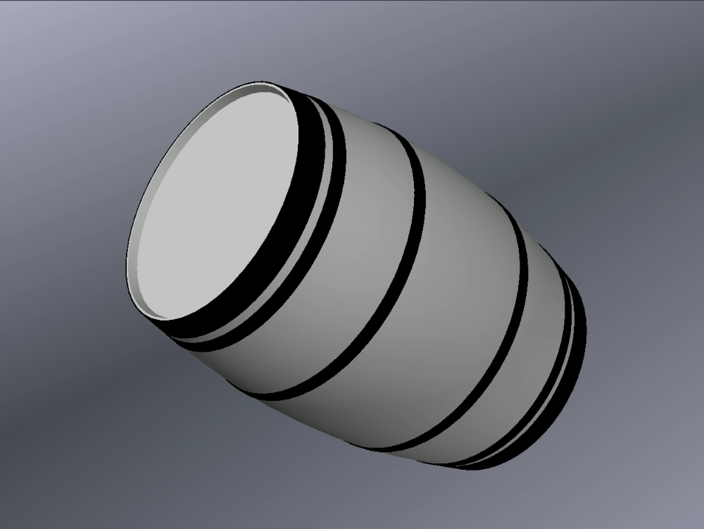 barril 3D