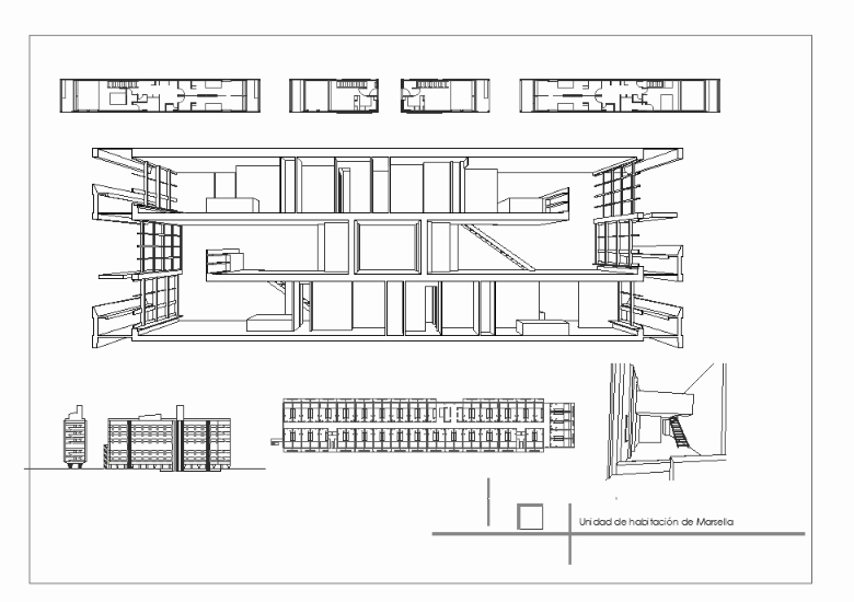 Unidad de Habitación de Le Corbusier