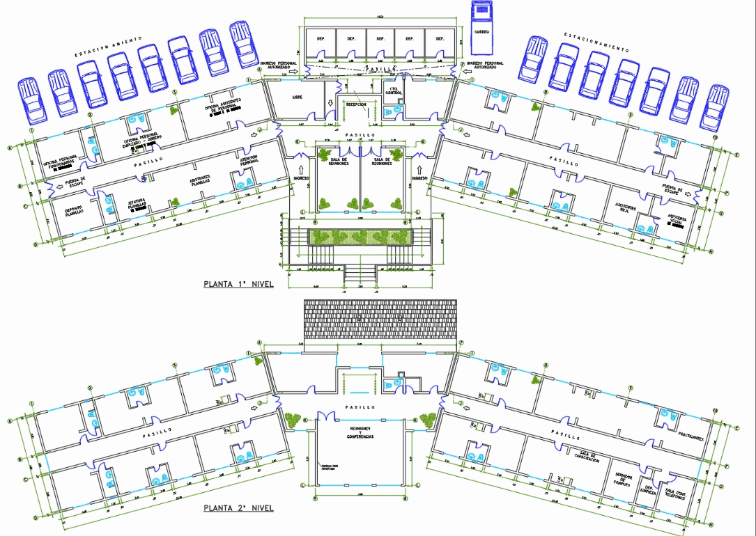 DISTRIBUCION DE OFICINAS DE ADMINISTRACION