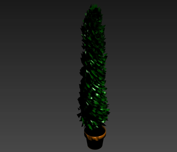 nice plants in 3d max