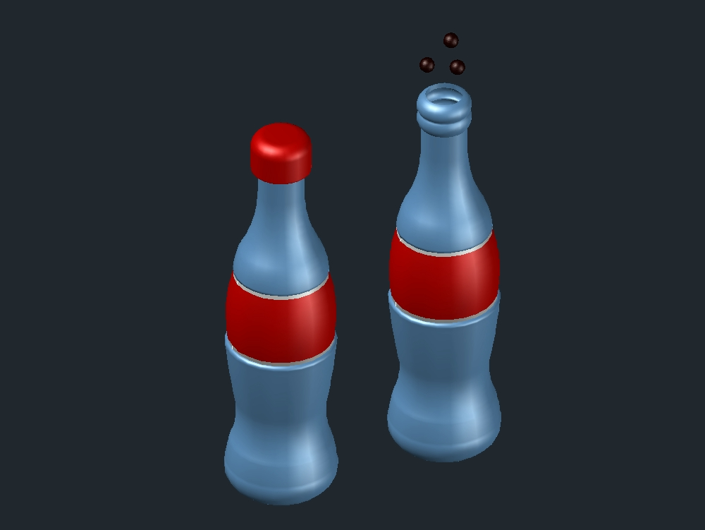 Botellas  3D