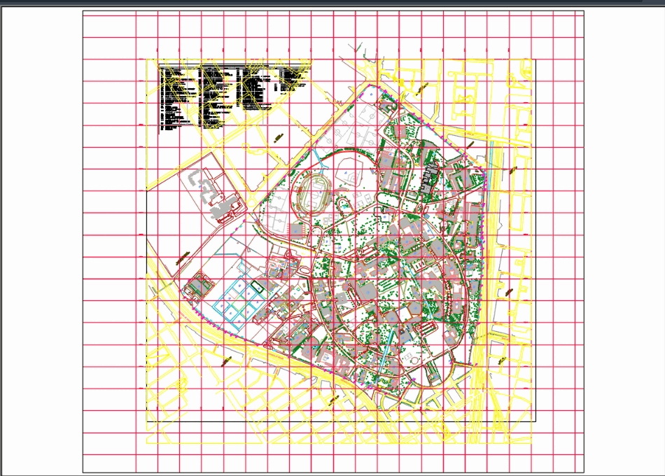 Карта москвы dwg