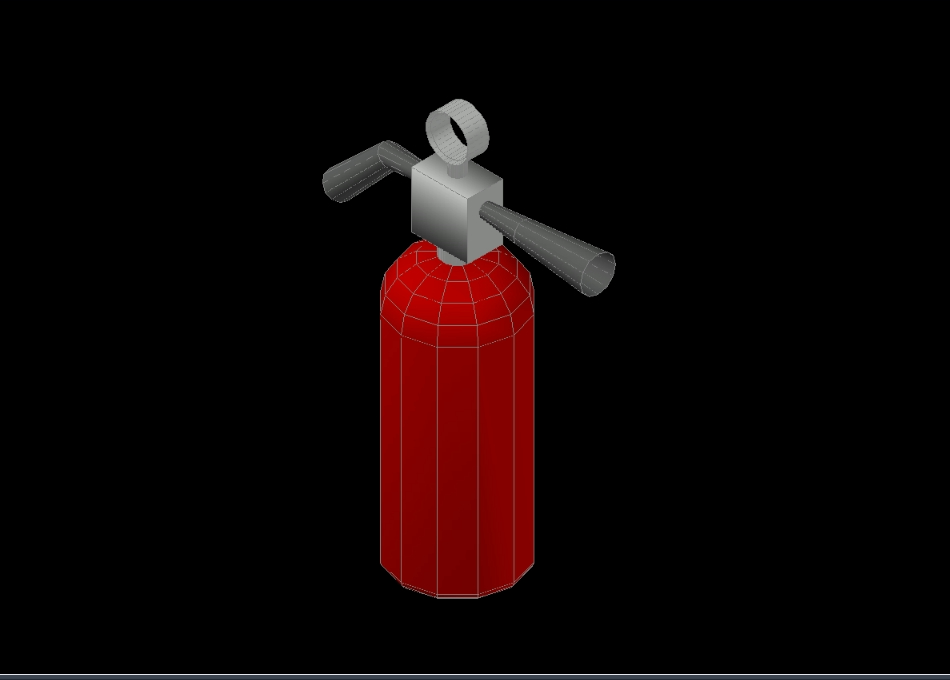 3d fire extinguisher