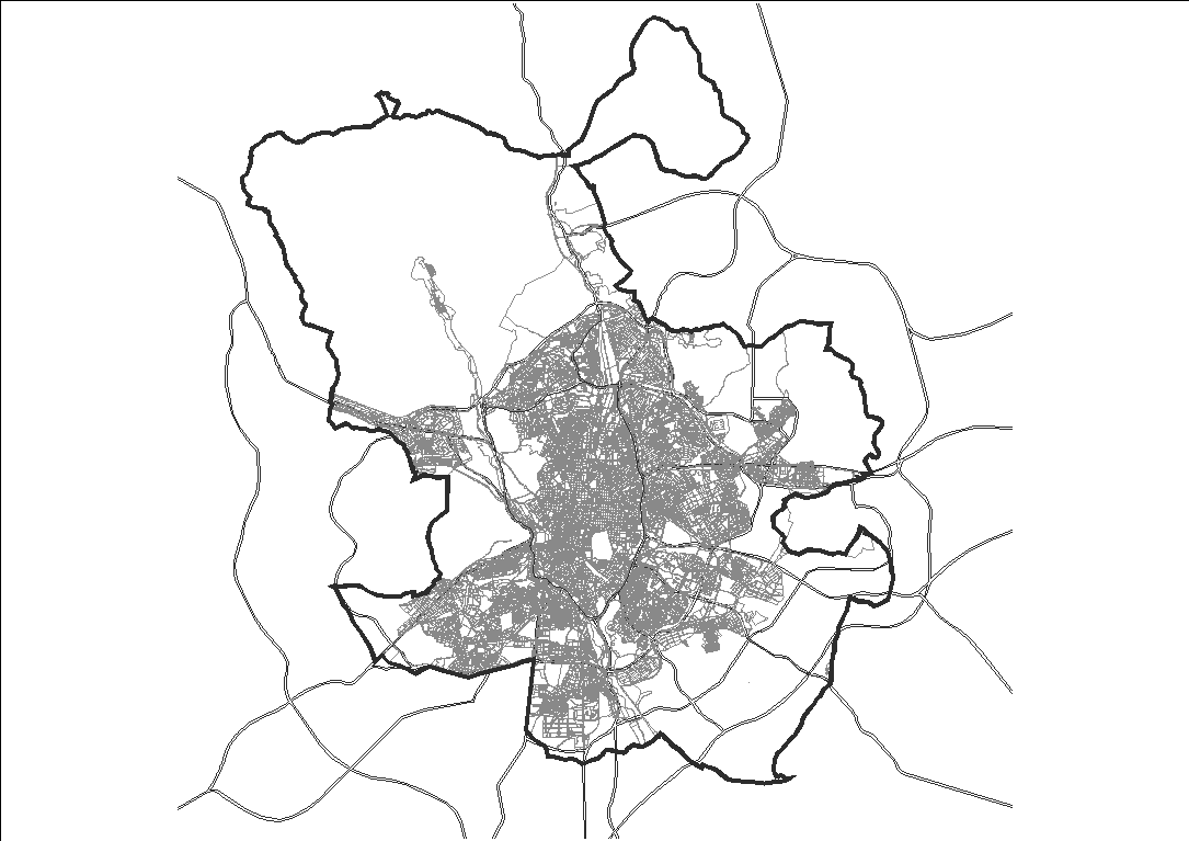 mapa madrid autocad Madrid Plane In Autocad Download Cad Free 3 77 Mb Bibliocad mapa madrid autocad