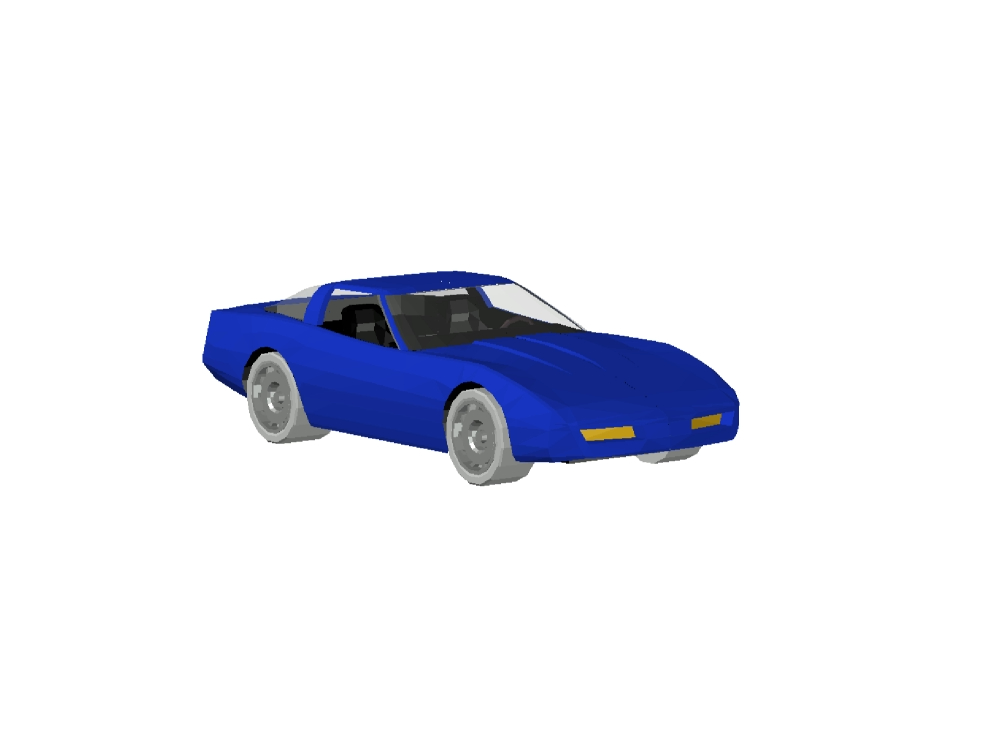 Automóvil 3D - Carro